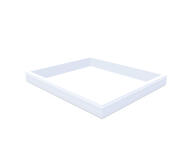 PVC-Aufsatzkranz 145x170 cm - Skylux